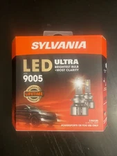 Sylvania LED ULTRA 9005 2 Bulbs 6000K Powersports Fog Use Only NEW