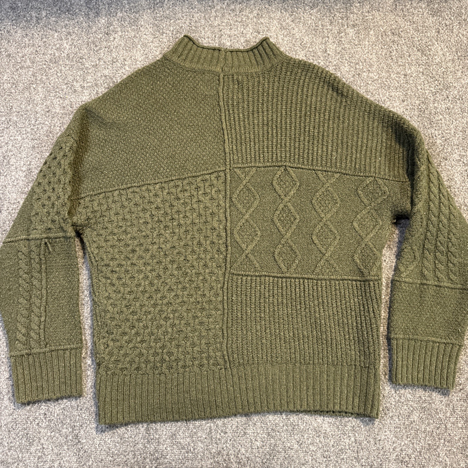 American Eagle Women’s Solid Green Pullover Knit … - image 5