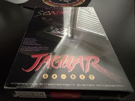 Atari Jaguar Scatbox Deluxe (Clear Shell) 4PLAY Scatlogic New Sealed