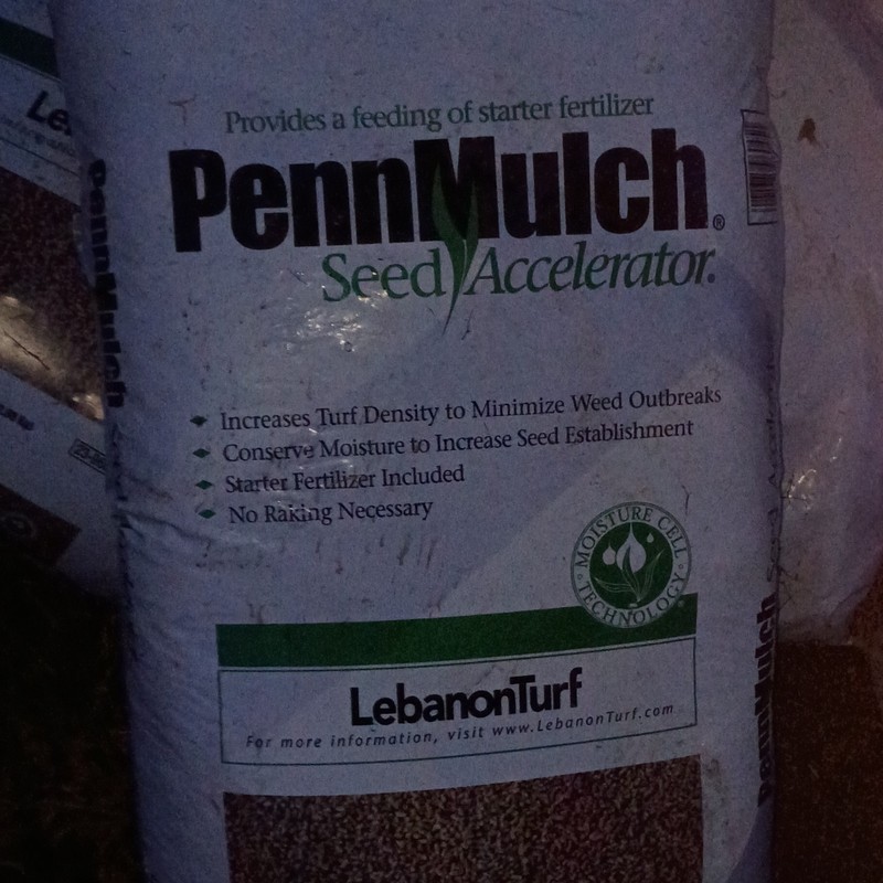LebanonTurf PennMulch Seed Accelerator Starter Fertilizer Granules 50 lbs