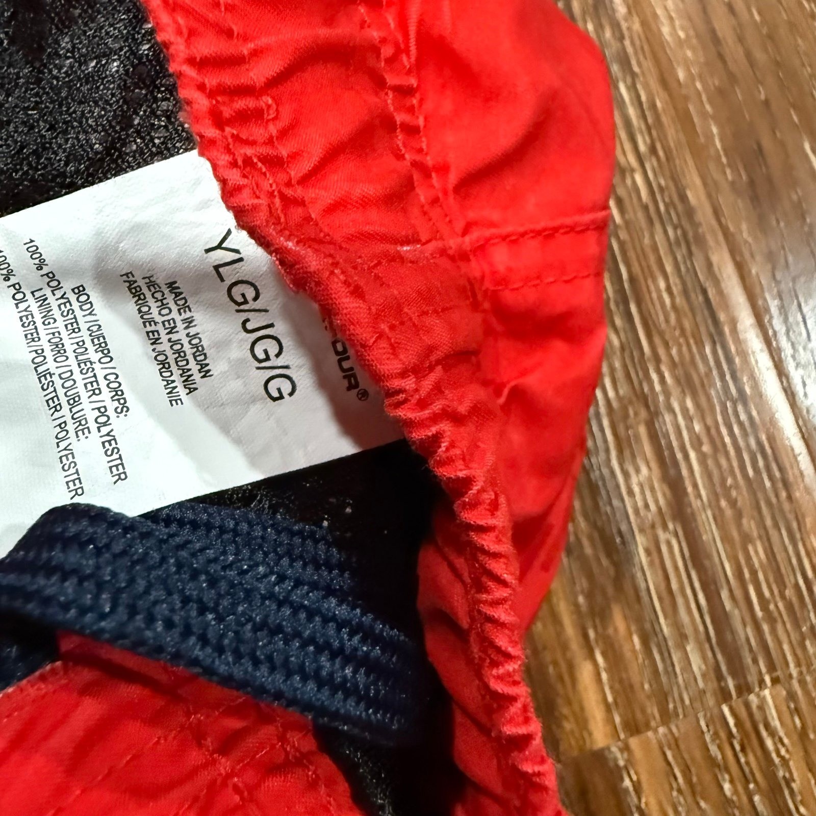 Under Armour Boys Size YLG Red White Blue Americana Swim Shorts Trunks Large UA thumbnail 3