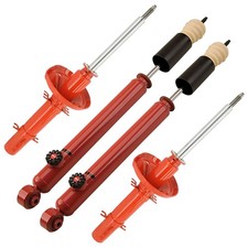 Set of 4 KYB AGX Adjustable Shocks Struts For VW Beetle Golf Jetta GTI