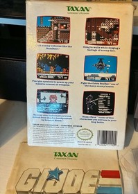 G.I. Joe A Real American Hero (NES) Box & Manuel Only!!  w/ Box Protector!