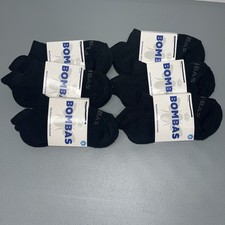 Lot of 6 Bombas Womens Honeycomb Arch Support Socks Low Cut Small S 155348