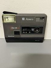 Vintage Black Ansco Disc HR 25 Camera  Box  Kit