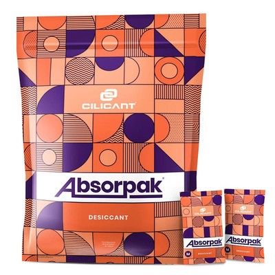 Absorpak Silica Gel Packets Moisture Control Medium 5g Desiccant 200 PCS NEW 38C