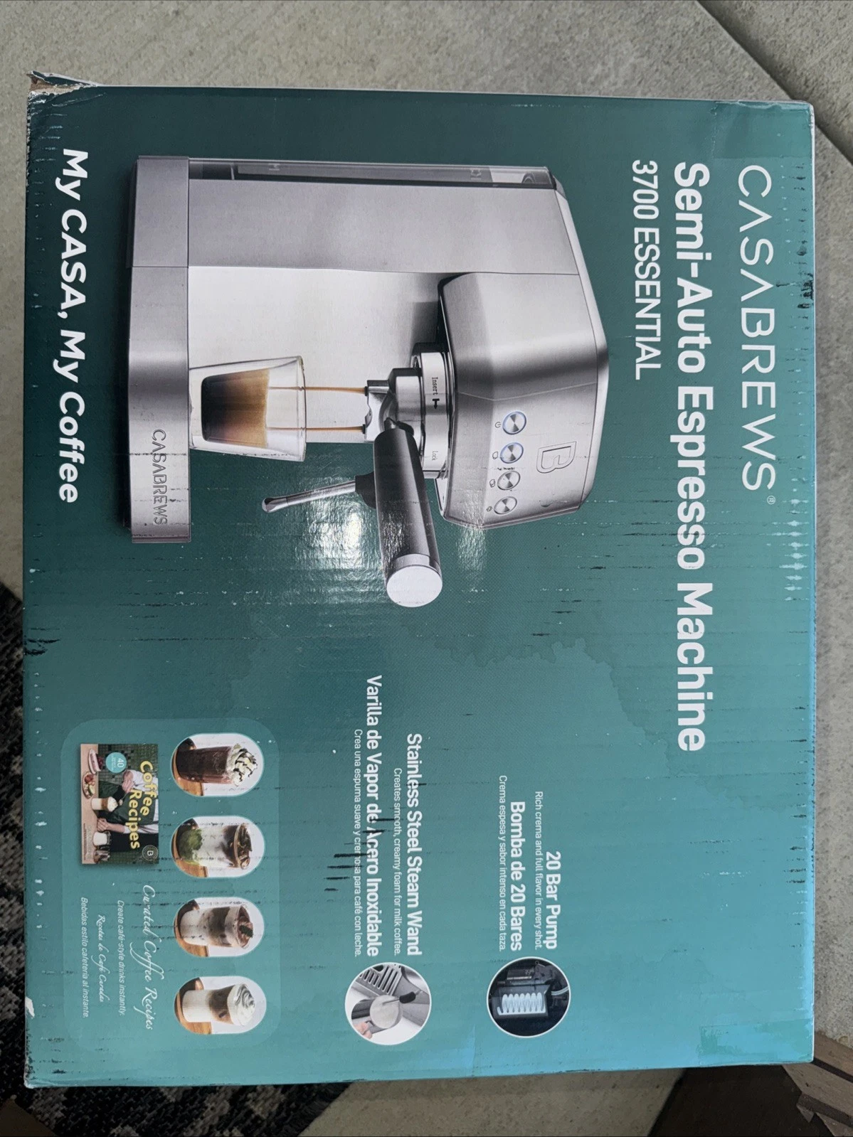 CASABREWS espresso Machine New In Box
Opens in a new window or tab