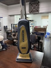 WORKS Oreck XL Element U3800 Yellow/Gray Lightweight Upright Vacuum