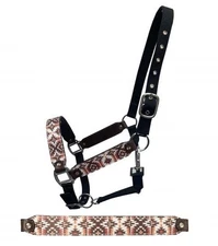 Showman Nylon Halter w/ Navajo Print