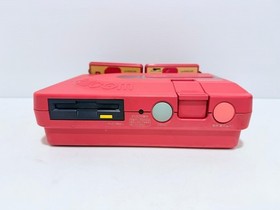 Sharp Twin Famicom AN-500R Red Console Tested Rare