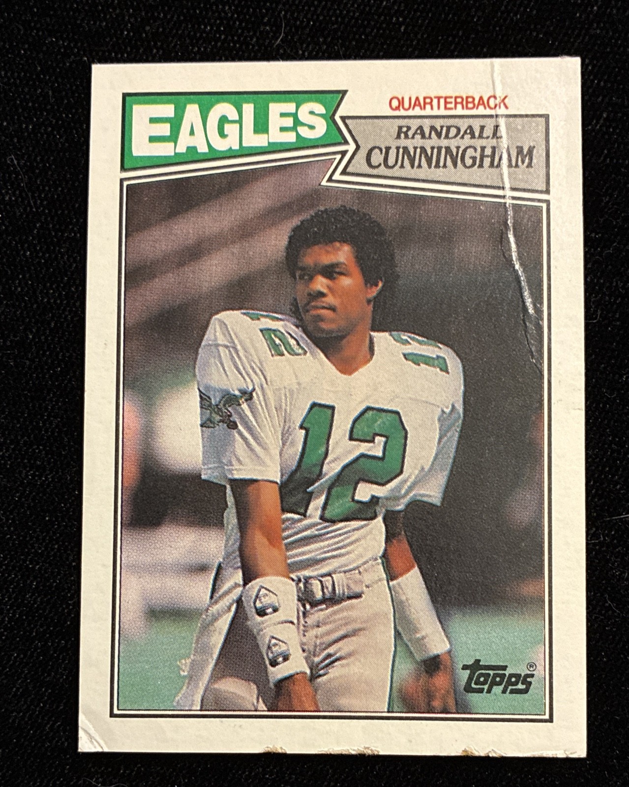 1987 Topps - Randall Cunningham #296 (RC) (Crease)