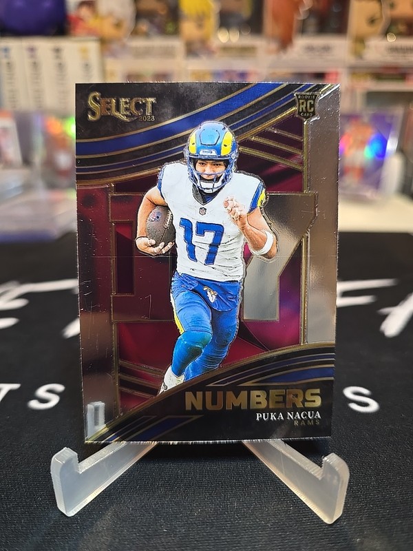 2023 Panini Select - Select Numbers Puka Nacua #NMB-PNA (RC)