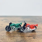 Vintage Matchbox Motorcycle Lesney # 18 HONDARORA 1974 EUC Lot x 2 - Red & Green