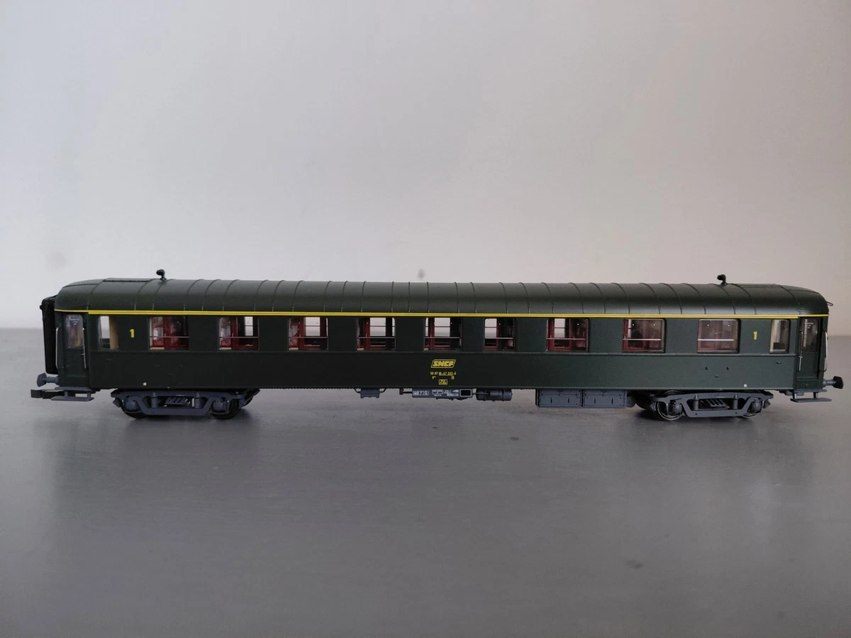 LS MODELS SET 3 voitures de voyageurs 3ième clase OCEM 1950 MW40397