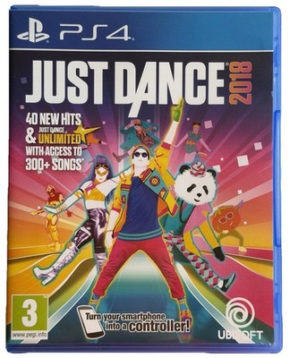 Just Dance 2018 Sony Playstation 4 PS4 PS5 Dancing Party Videospiel