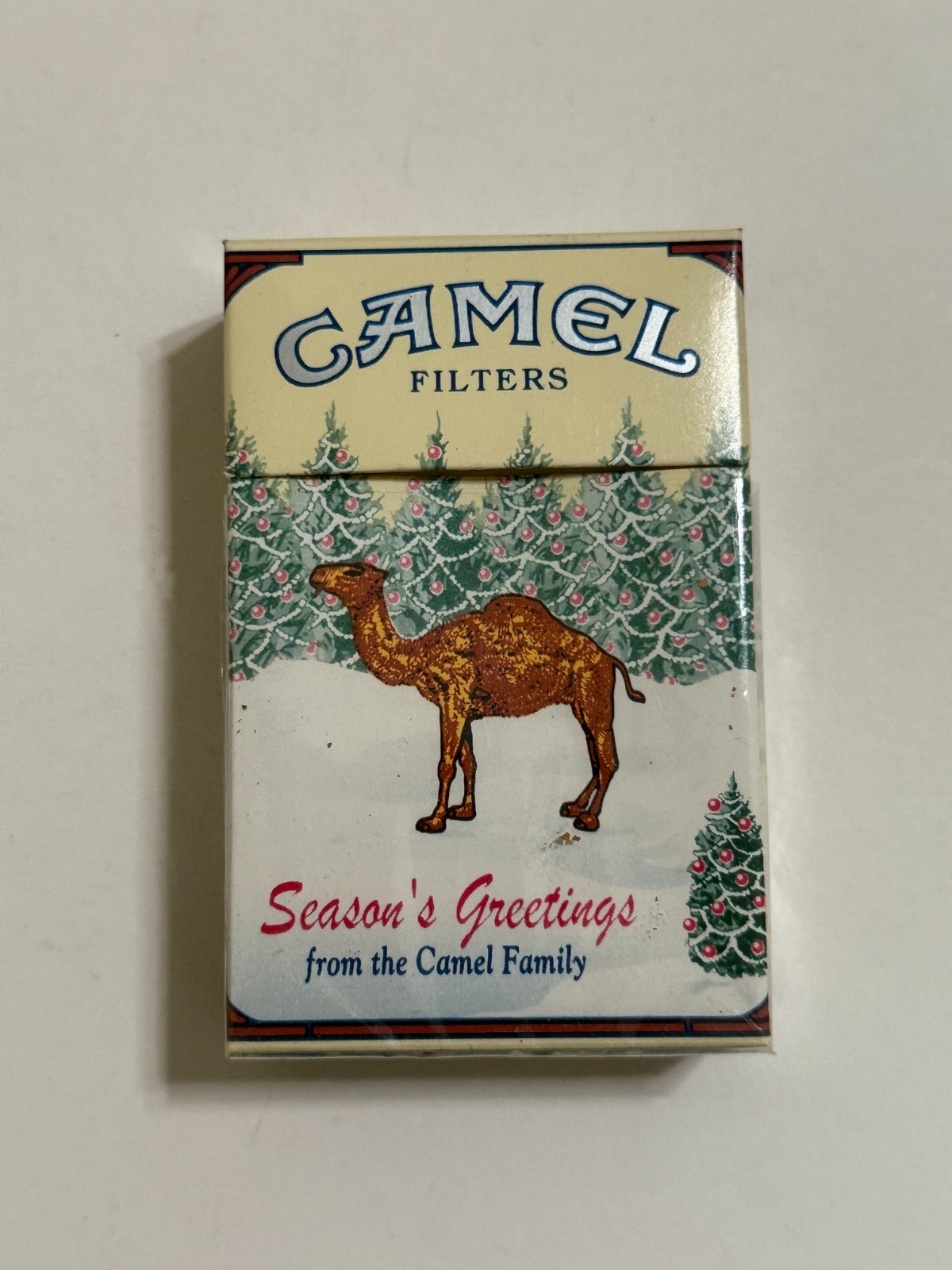 1995 Limited Edition Season's Greetings Camel Lights Promotion - No Cigs