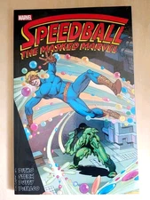 Speedball The Masked Marvel 2019 Graphic Novel BRAND NEW! Cover Price