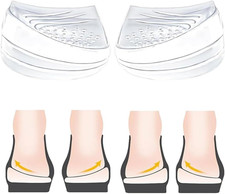 Adjustable Heel Wedge Inserts for Supination Overpronation Correction Insoles