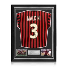 Maglia del AC Milan 2000 autografata da Paolo Maldini
