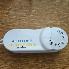 Biddeford TC13BA 4-Prong Analog Heated Electric Blanket Controller Auto-Off