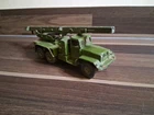 Vintage Dinky Supertoys Army Truck  Rocket Launcher 1970s