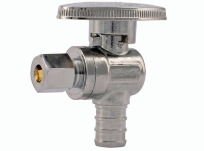 NEW Retail Bagged SharkBite 23056LF Quarter Turn Angle Stop Valve 1/2'' x 1/4'' OD