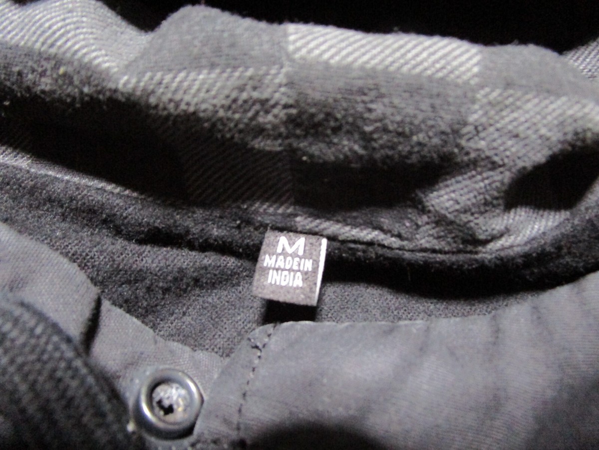 Vans Jacket Mens Medium Black Hooded Off The Wall Old School Lightning Bolt Coat View 5