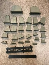 LARGE LOT OF TRAIN RAILROAD TRESSLE MULTIPLE SIZES