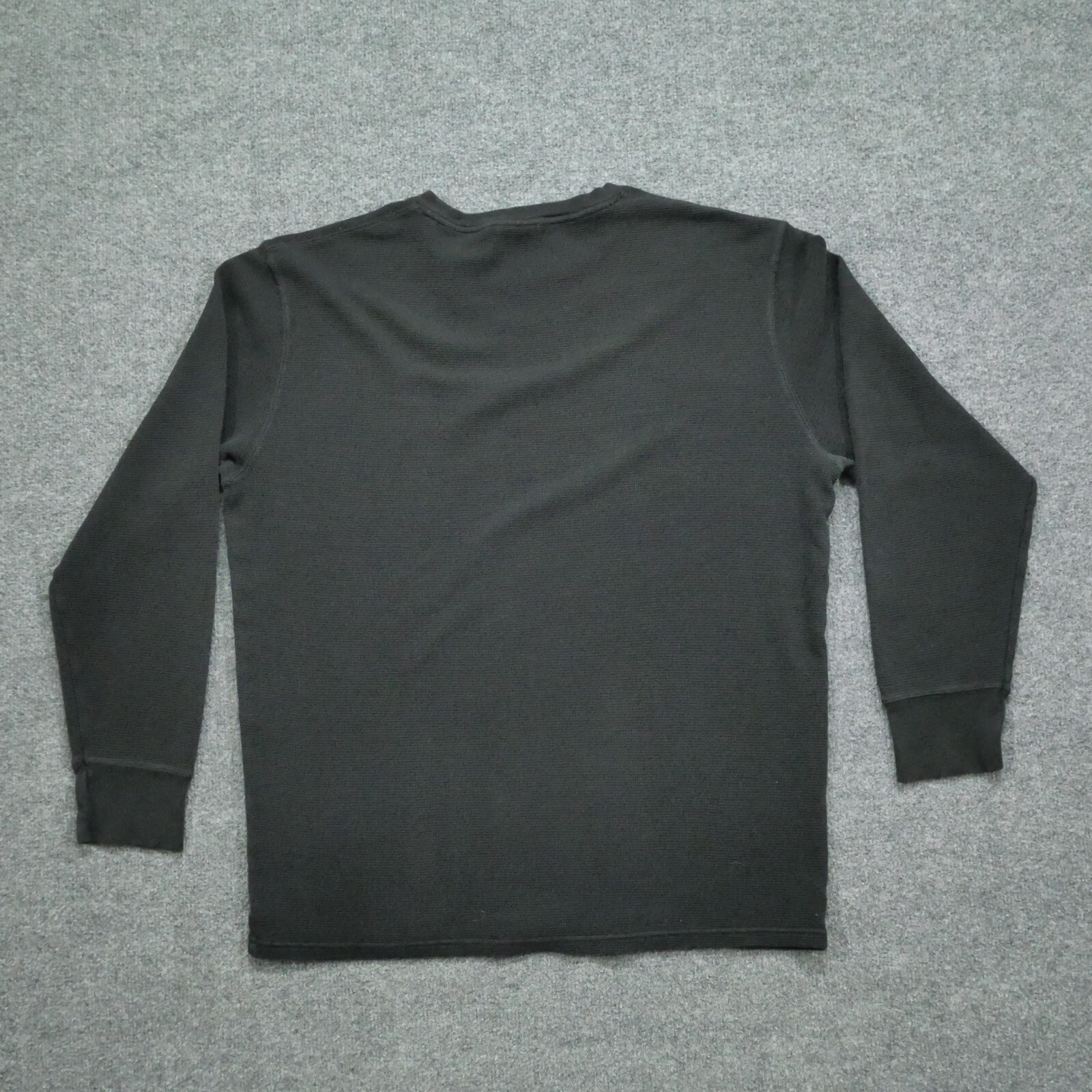 Ralph Lauren Camicia Adulto XL Nero Termico Arancione Piccolo Pony Pigiama Uomo Polo