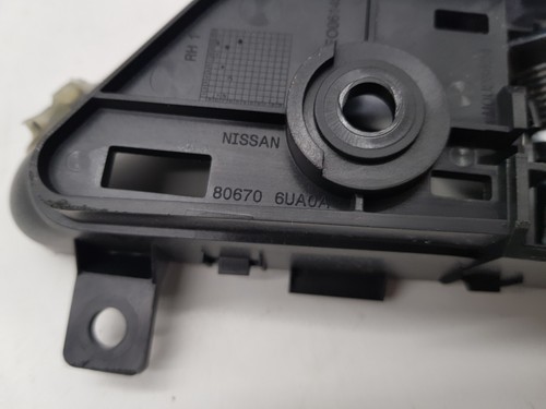 2021 NISSAN QASHQAI J12 5DR FRONT RIGHT DRIVER SIDE DOOR INNER HANDLE 806706UA0A - Picture 9 of 9
