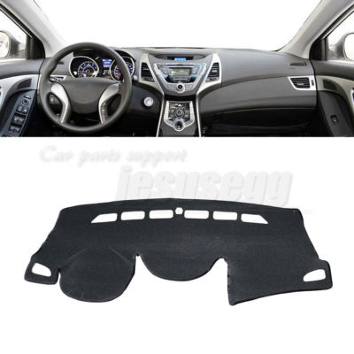 For Hyundai Elantra Avante 11-16 LHD Car Sun Shade Visor Pad Dashboard Cover Mat