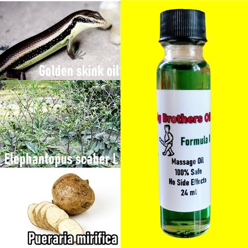 N100 MALE MEN ENLARGER GROWTH OIL BIGGER GROW LONGER HARDER THICKER SIZE 24 ml - Picture 2 of 21
