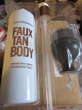 BareMinerals Bare Escentuals Faux Tan Body Sunless Tanner 16 oz Big Daddy Brush