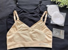 HOFISH Nursing Bras for Breastfeeding Size L