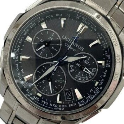 CASIO OCEANUS Manta OCW-S1000BJ-1AJF Watch Silver Solar Men's