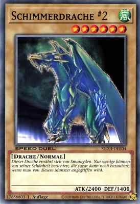 Yu Gi Oh! Schimmerdrache #2 (SGX3-DEB04) Common