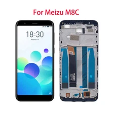 5.45" For Meizu M8C M810H M809L LCD Display Screen Digitizer Assembly W/Frame