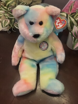 Vintage Ty Beanie Buddies Bear Bear 14'' - w/ tags - Birthday 2000