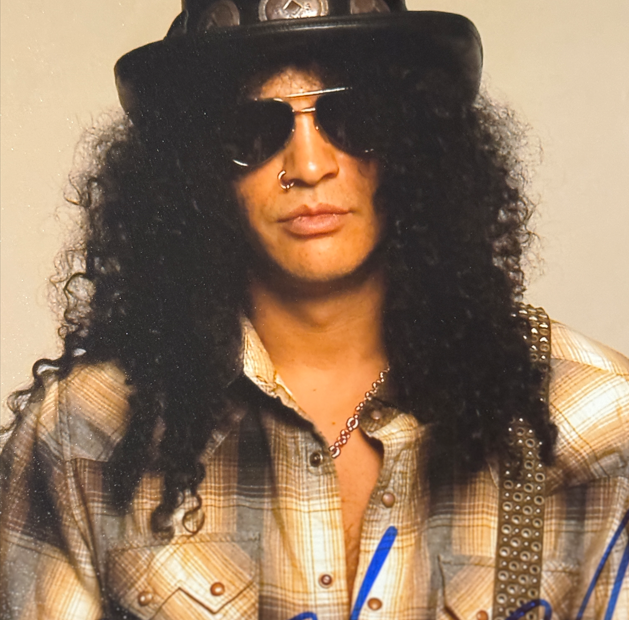 SLASH SIGNED AUTOGRAPHED 8x10 PHOTOGRAPH AUTO PHOTO Guns N' Roses