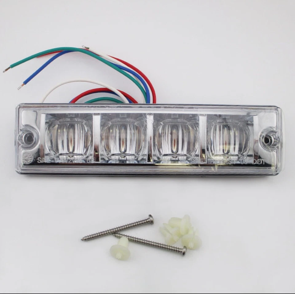 Diamondback LED Warning Light Red Weldon Technologies Inc, 2 X 6 , V26W-C00R