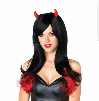 Bandeau Cornes De Diable Paillettes Rouges – Accessoire Déguisement Halloween – Taille Unique Enfant Et Adulte – Costume Fantaisie