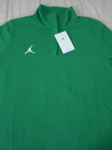 Nike Jordan Dri-FIT ¼-Zip Perf. Pullover, NWT - Women’s L + XL -Kelly Green, $80 - Picture 2 of 8