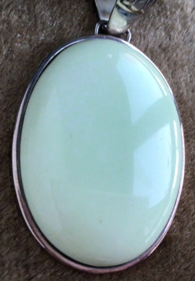 Vintage Jay King Desert Rose Mine Finds Sterling Gaspeite & Purple Jade Necklace View 6