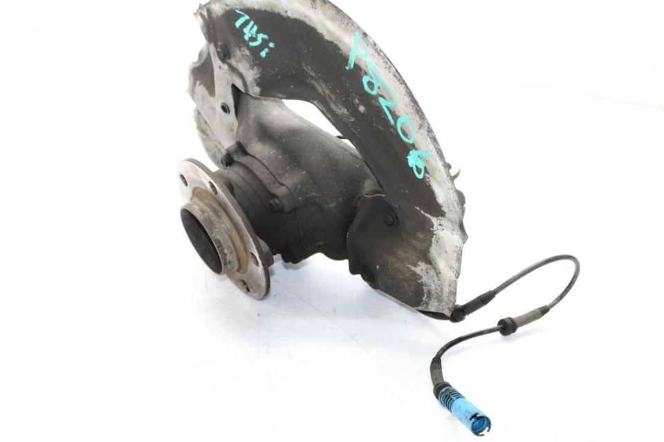 2002-2005 BMW E65 745i 745Li FRONT LEFT DRIVER SIDE SPINDLE KNUCKLE HUB P8206 - Image 4 of 4