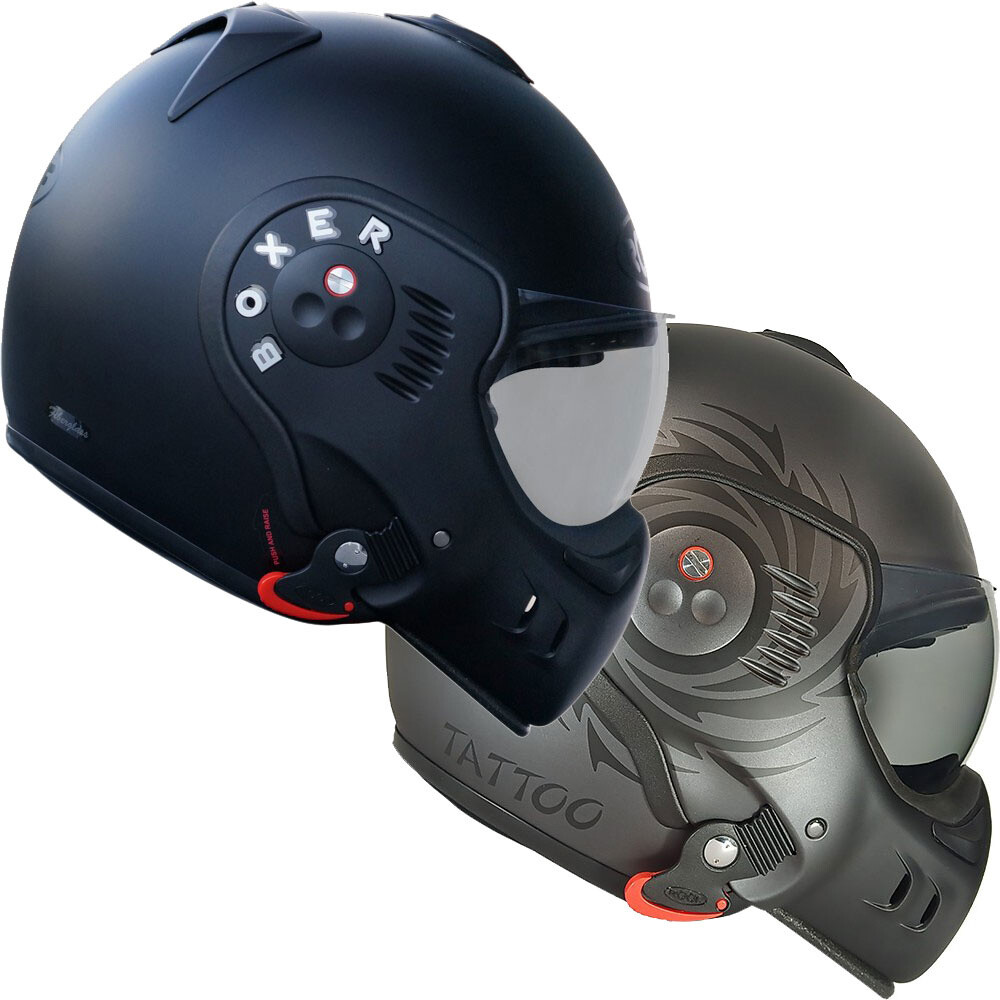 Roof Modularhelm BOXER V8 S Überklapphelm mit Antifog-Visier