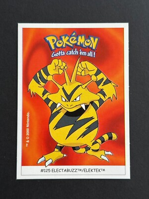 Pokemon Karte - Dunkin Boomer - #125 Electabuzz / Elektk - Neu