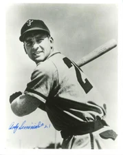 ANDY SEMINICK SIGNED 8x10 PHOTO WHIZ KIDS PHILADELPHIA PHILLIES RARE BECKETT BAS