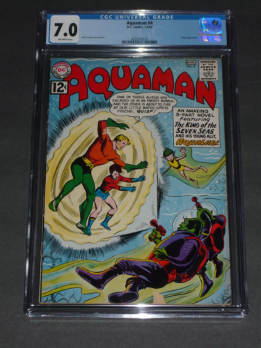 CGC 7.0 OW - Aquaman #4 Quisp Appearance - Picture 1 of 4