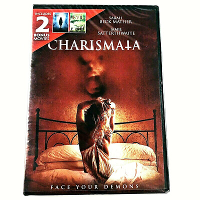 Charismata, Dark Spirits, Legacy of Evil (Standard DVD, 2018) Triple Feature NEW