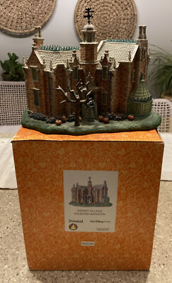 Walt Disney World HAUNTED MANSION Hitchhiking Ghost Light-up Village Figurine